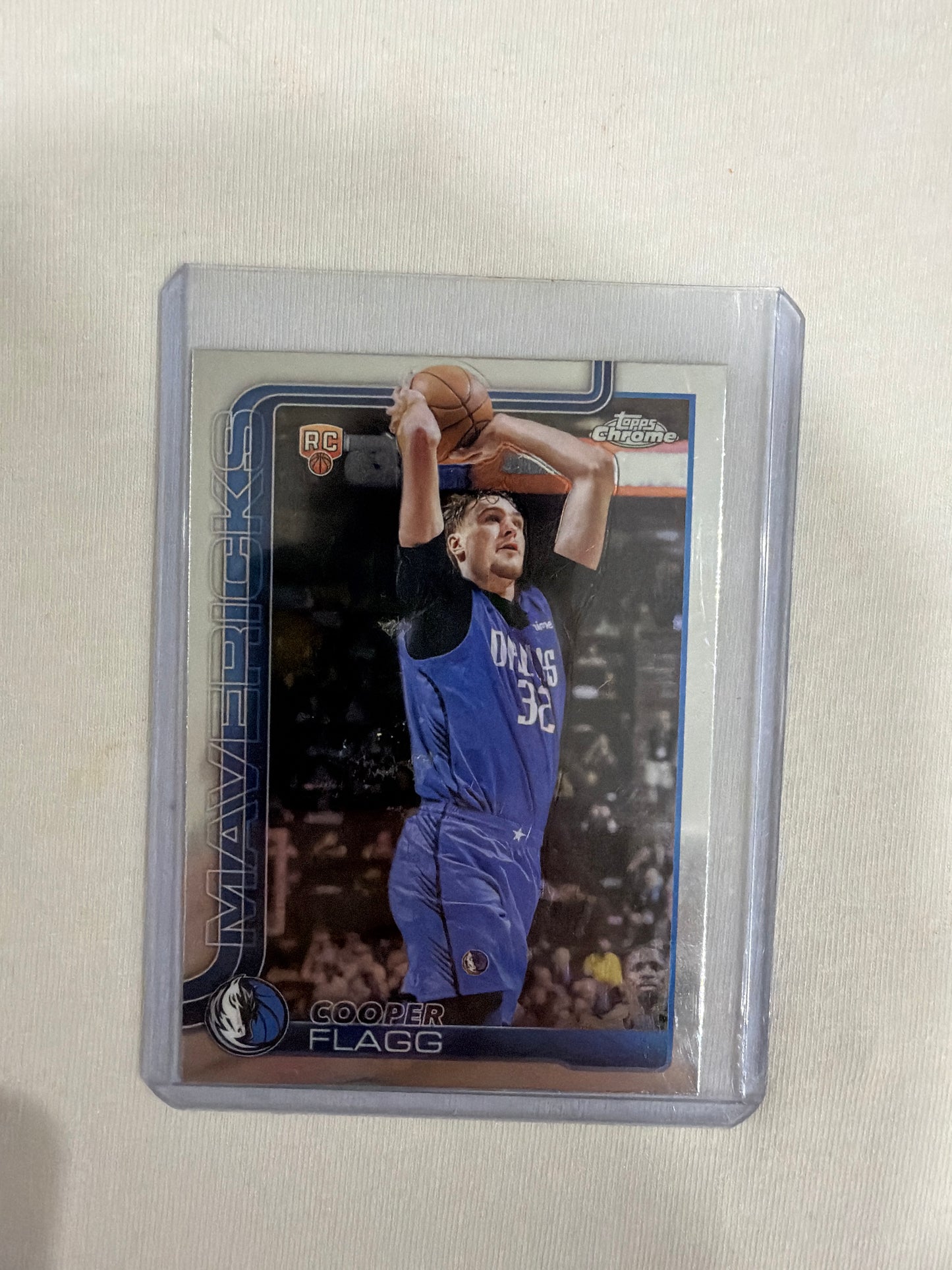 Copper flag rookie topps chrome