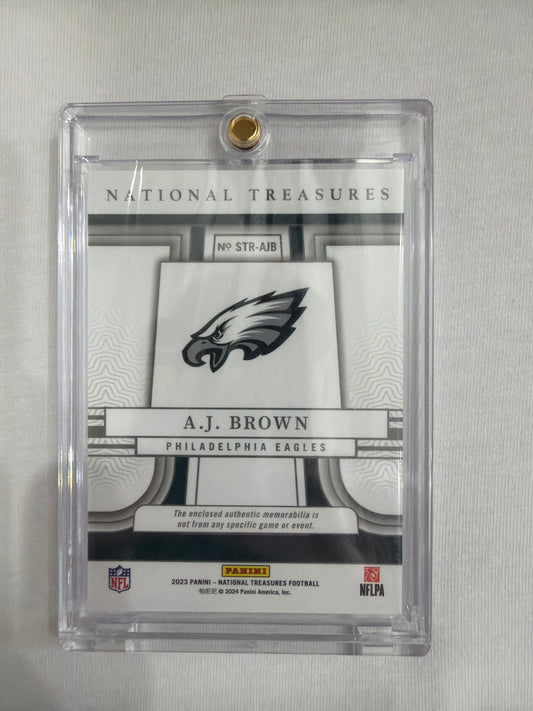 AJ Brown Sunday Treasures 10/25 patch